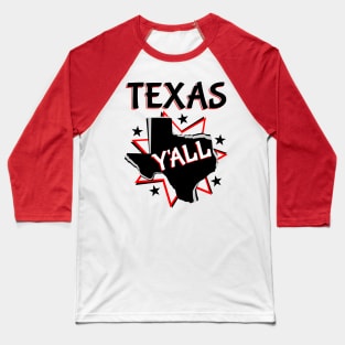 Texas State Y'all Baseball T-Shirt